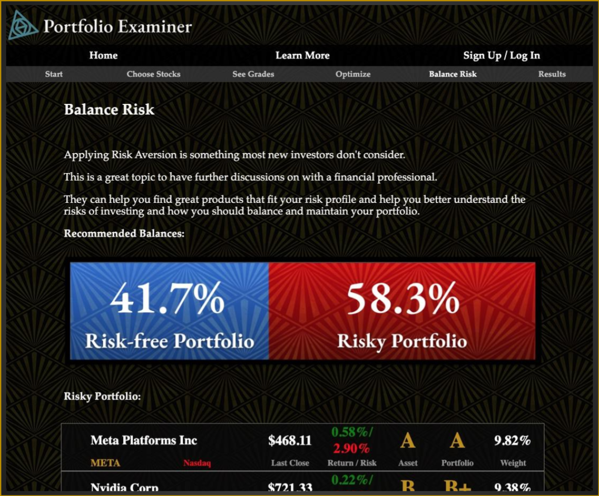 Portfolio Balance